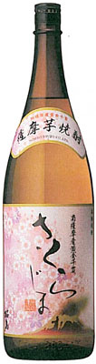 ｓ【送料無料６本入りセット】さくらじま　桜島　25度　1800ml｜丸石酒店