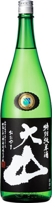 s【送料無料6本入りセット】(山形)大山 特別純米酒 1800ml|丸石酒店