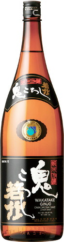 ｓ【送料無料６本入りセット】（静岡）若竹鬼ころし　純米吟醸　1800ml｜丸石酒店