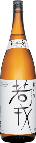 ｓ【送料無料６本入りセット】（三重）若戎（わかえびす）純米酒　白ラベル　1800ml｜丸石酒店