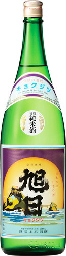 s【送料無料6本入りセット】(滋賀)旭日 特別純米酒 1800ml レトロラベル|丸石酒店