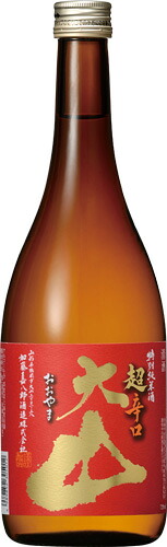 s【送料無料12本入りセット】(山形)大山 特別純米 超辛口 720ml|丸石酒店