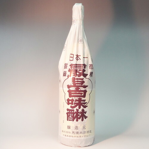 ｓ【送料無料６本セット】<br>（千葉）最上白みりん　1800ml　馬場本店酒造　最上白味醂
