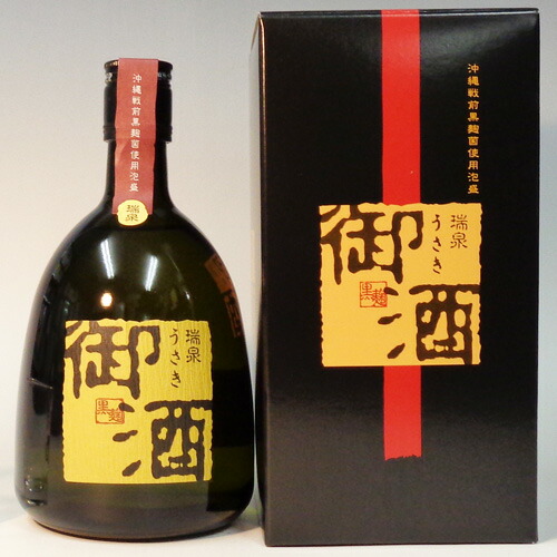 s【送料無料6本入りセット】(沖縄)瑞泉 御酒 30度 720ml 泡盛|丸石酒店