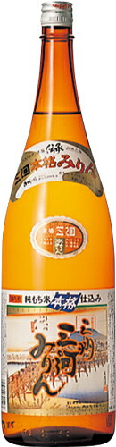 ｓ【送料無料６本入りセット】<BR>（愛知）三州三河みりん　1800ml　三州みりん