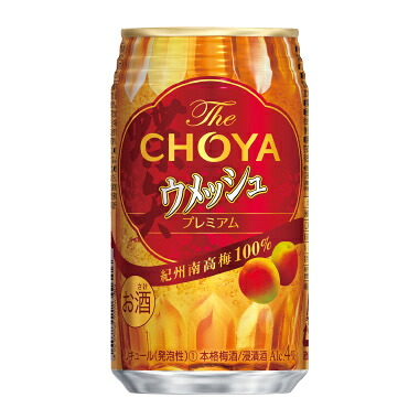 ｓ【送料無料４８本入りセット】チョーヤ梅酒　ウメッシュ　缶　350ml アルコール分：4％｜丸石酒店