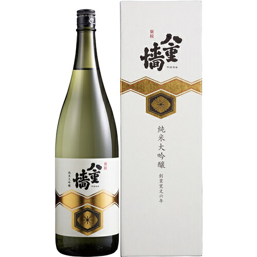 s【送料無料6本セット】（兵庫）八重垣　褒紋　純米大吟醸　1800ml　やえがき｜丸石酒店