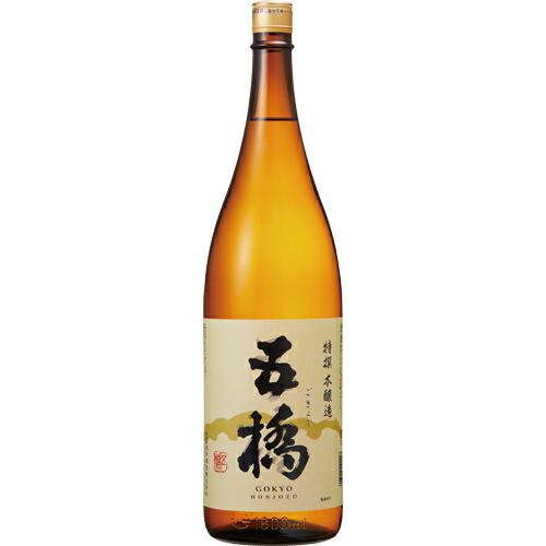 s【送料無料6本入りセット】(山口)五橋 特撰 本醸造 1800ml|丸石酒店