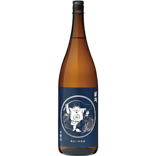 ｓ【送料無料６本セット】（三重）若戎　本醸造　1800ml｜丸石酒店