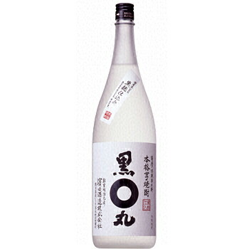 ｓ【送料無料６本入りセット】本格芋焼酎　黒丸　25度　1800ml｜丸石酒店