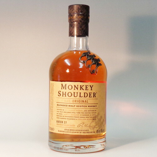 モンキーショルダー ウイスキー モンキーショルダー 40% 700ml / 正規 ≪箱無し