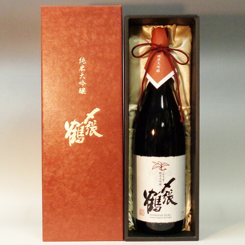 2026年酒が入荷しました!(新潟)〆張鶴 純米大吟醸 RED LABEL 1800ml 要冷蔵 赤ラベル|丸石酒店