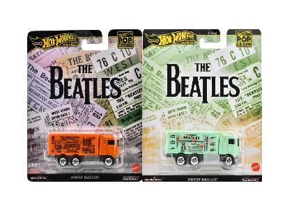 新品10個　 ポップカルチャー - ビートルズ ハイウェイ ハウラー（グリーン） ホットウィール ポップカルチャー - ビートルズ ハイウェイ