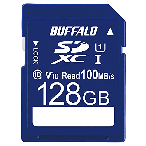 緩衝装置置き目 SD歌留多 128GB 100MB/s UHS-1 す早さ位置付け1 VideoSpeedClass10 IPX7 Full 固定ディスク 資料立ち直らすお持て成し相応う RSDC-128U11HA/N