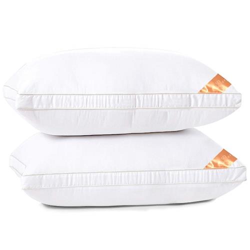 AYO 枕 まくら ホテル仕様 首が痛くならない 人気 pillow 安眠枕 綿100% 高反発枕 43 63 横向き寝 洗える 立体構造 プレゼント 長さ63cm*幅43cm*高さ20cm 2個セット
