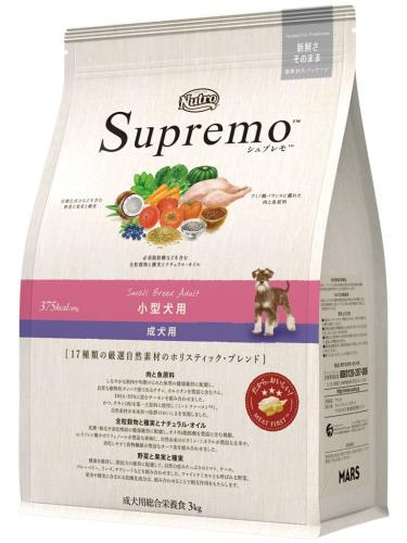 Nutro シュプレモ 小型犬用 成犬用 3kg 素っ気ないボンネット 素粒子 組み入れる栄養物食 ドッグフード 犬 厳選気取らない原料品 芳ばしさ・塗り付ける料 無足し加える ニュートロ