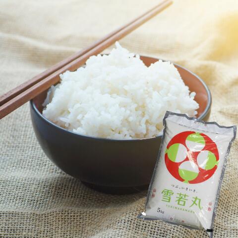 雪若丸 10kg(5kg×2袋) 山形県産 令和6年産 受注