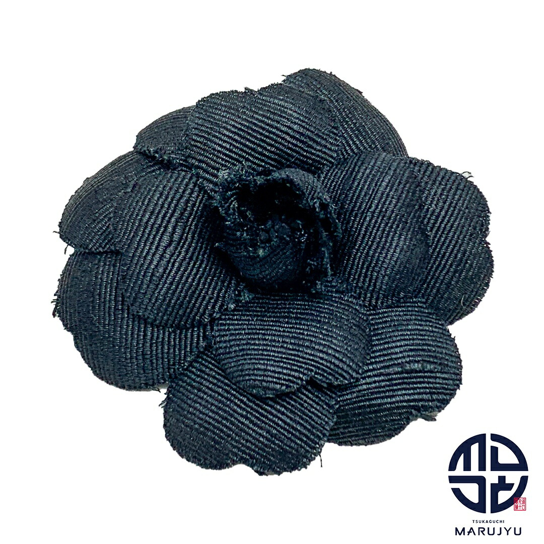 楽天市場】CHANEL シャネル 黒 ブラック カメリア 花モチーフ