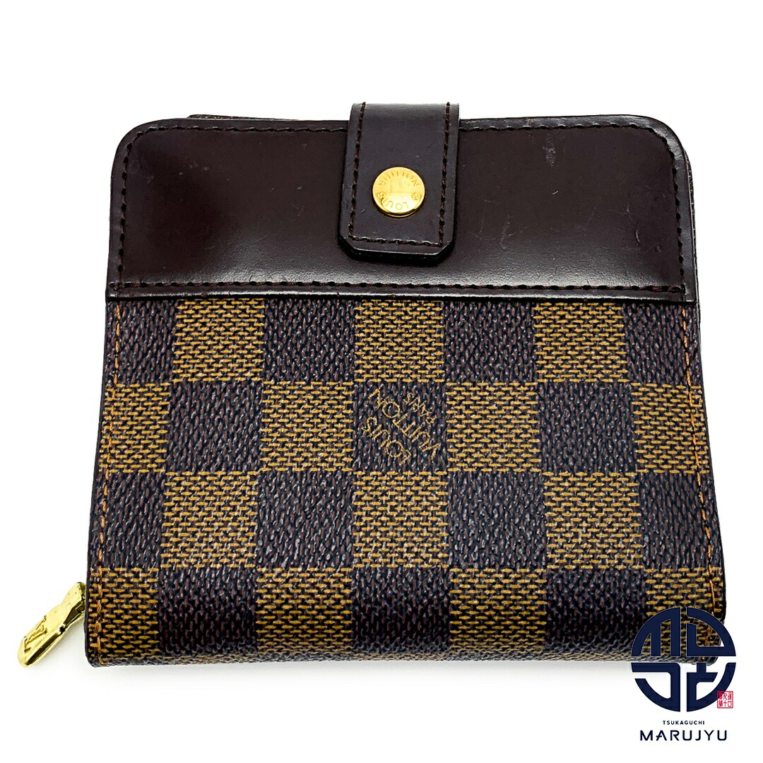 楽天市場】【財布】LOUIS VUITTON ルイ ヴィトン ダミエ コンパクト