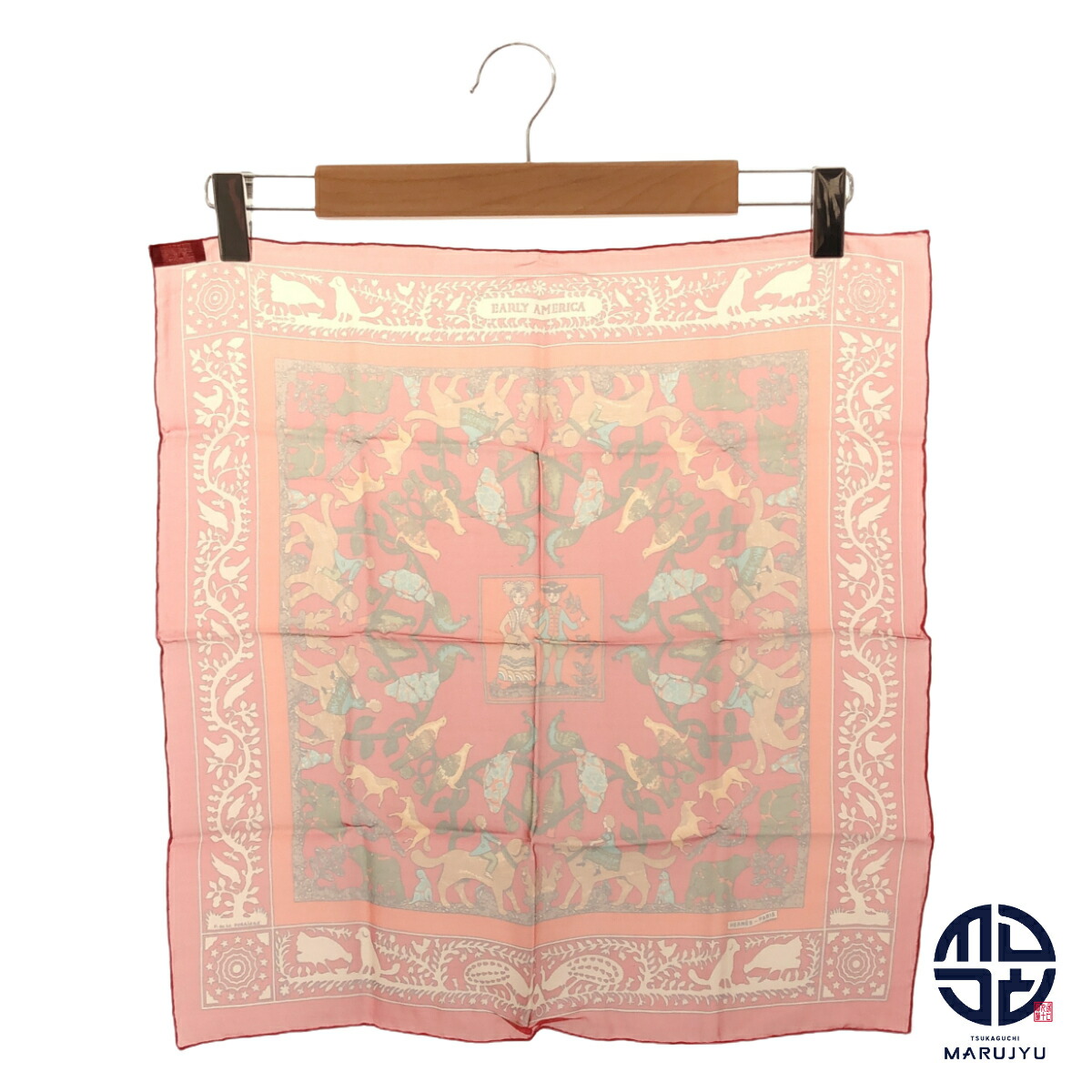 楽天市場】HERMES エルメス 24春夏 シルクバンダナ アニマル・バンダナ