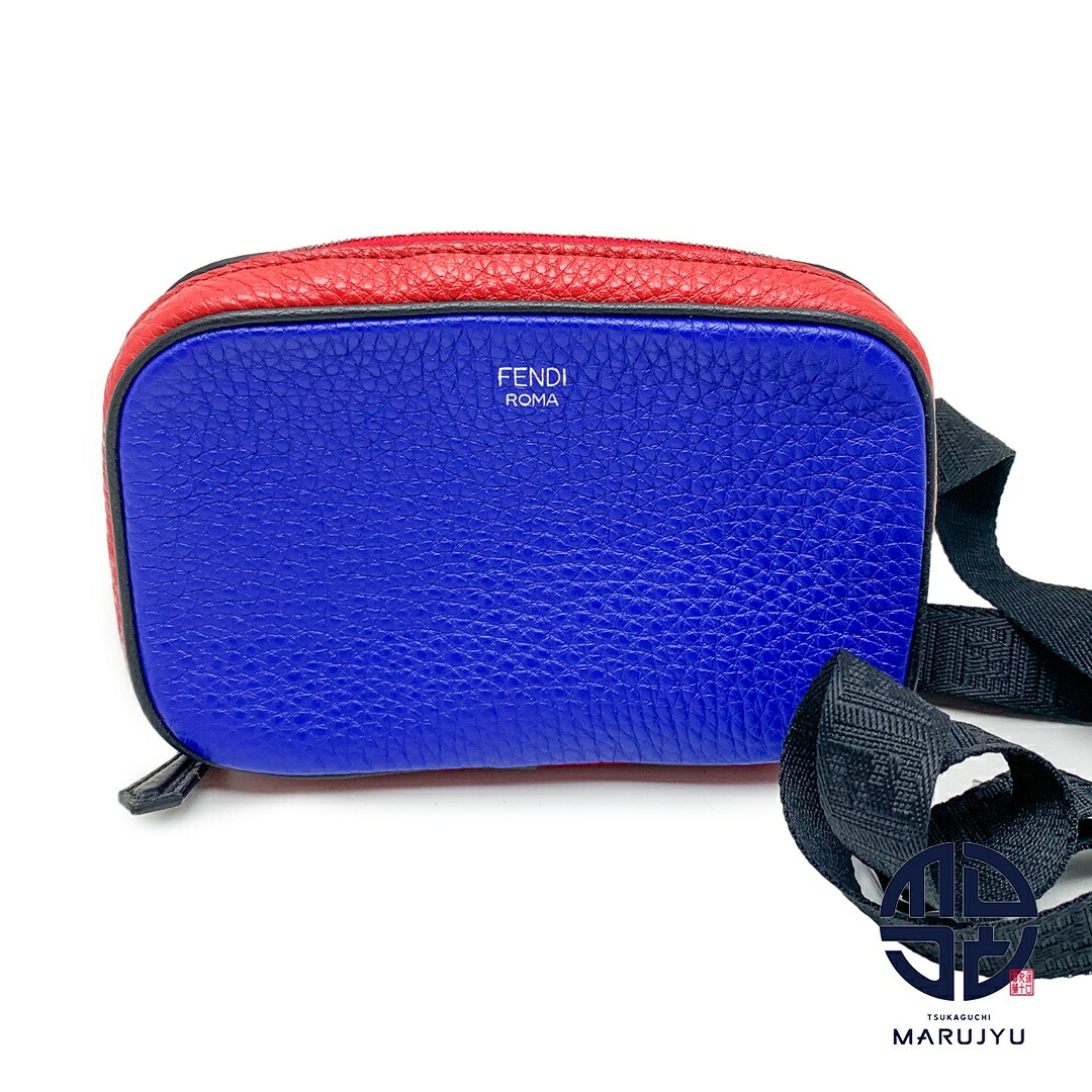 楽天市場】FENDI フェンディ ロゴ スモールポーチ ショルダーバッグ