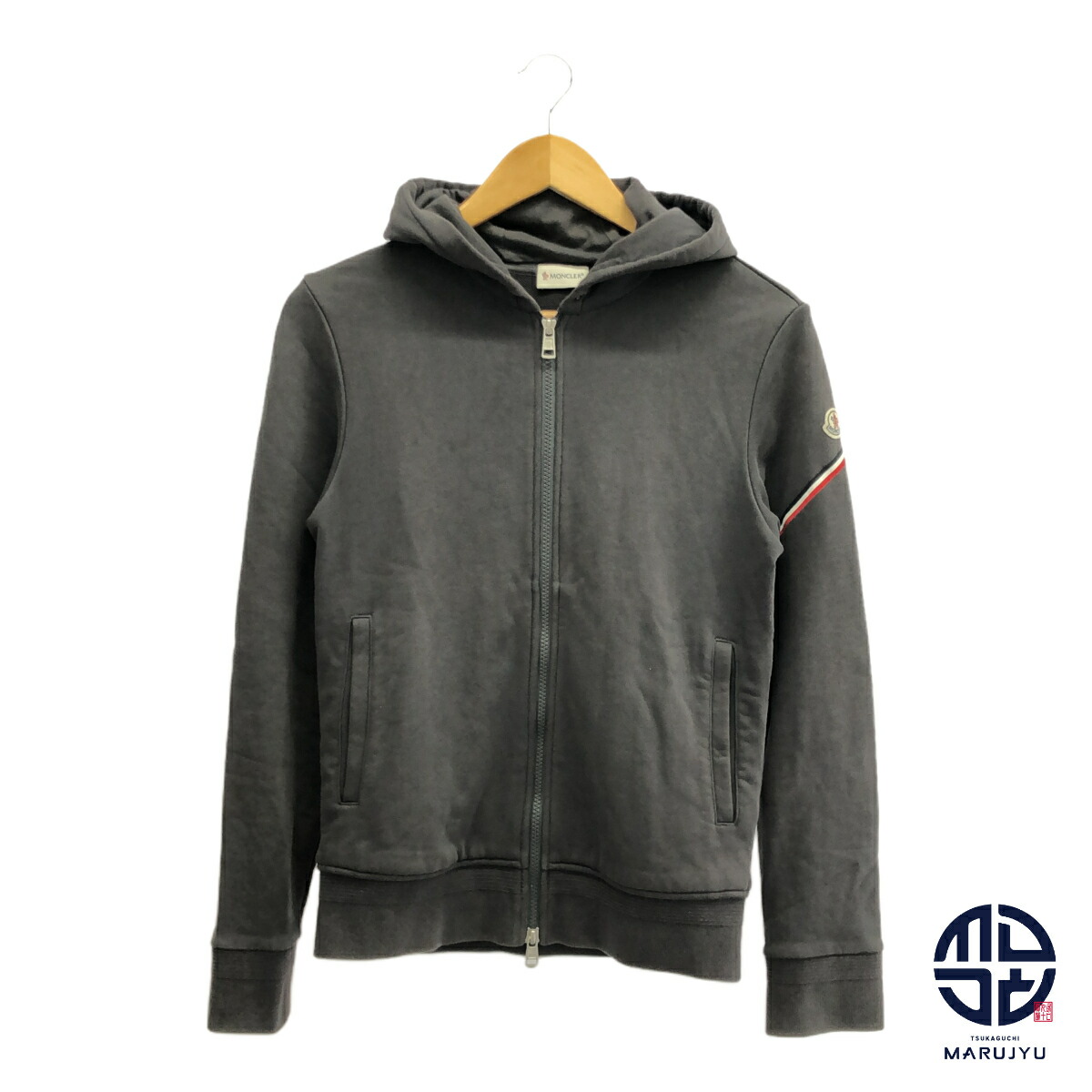 MONCLER モンクレール MAGLIA CARDIGAN ジップアップスウェットパーカー C20938498900 8098W ブラック XS IT6ZOPK0KD0C MONCLER MONCLER モンクレール MAGLIA CARDIGAN ジップパーカー
