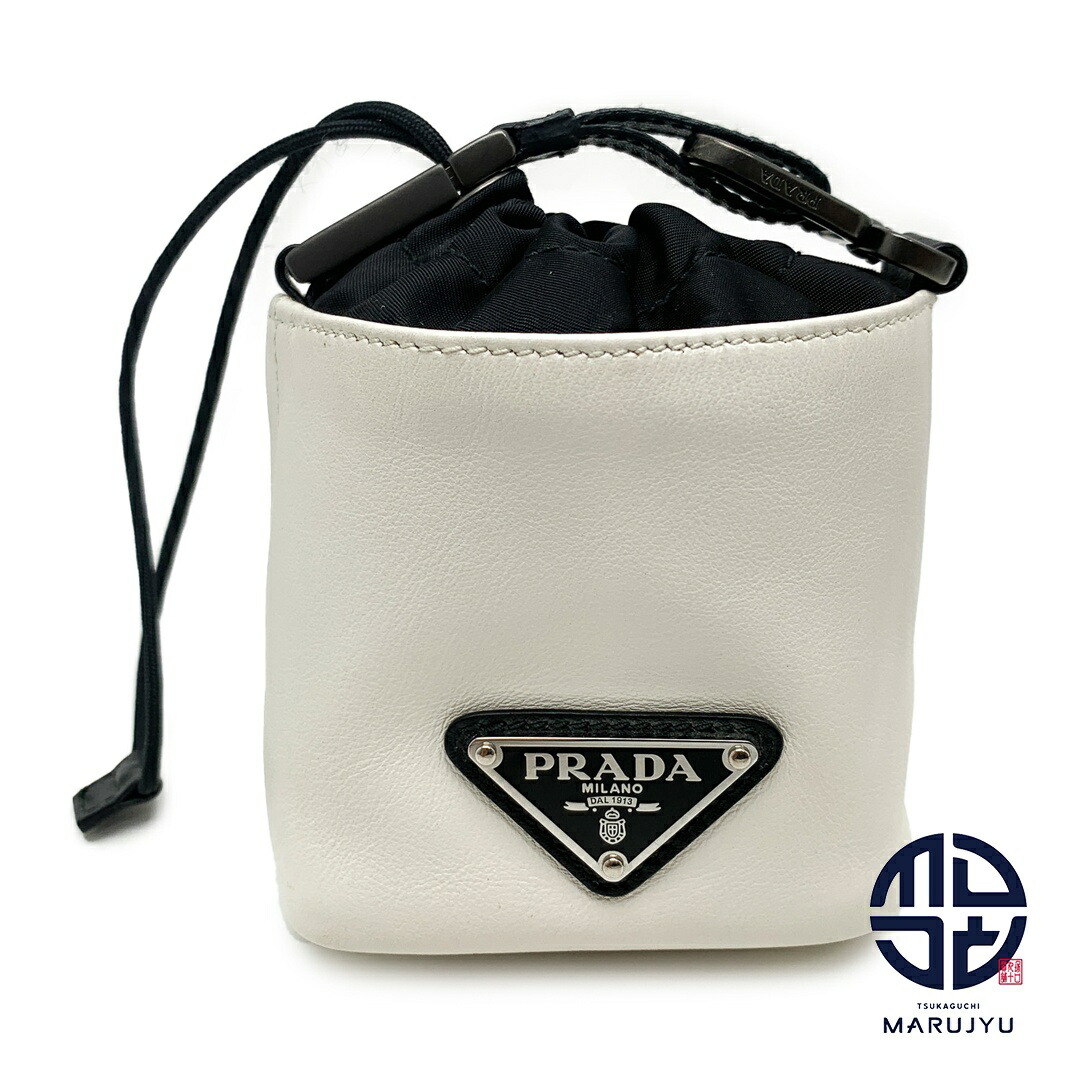 楽天市場】PRADA プラダ 2TL386 2BYA Grace Lux レザー巾着