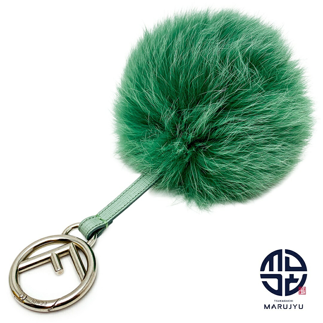 楽天市場】【未使用品】FENDI フェンディ ポンポンチャーム ハート