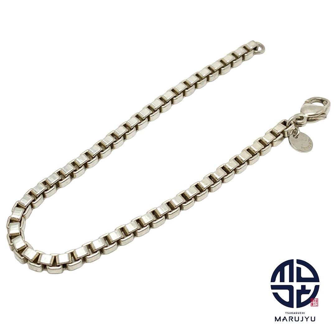 楽天市場】ティファニー ベネチアン リンク ブレスレット シルバー