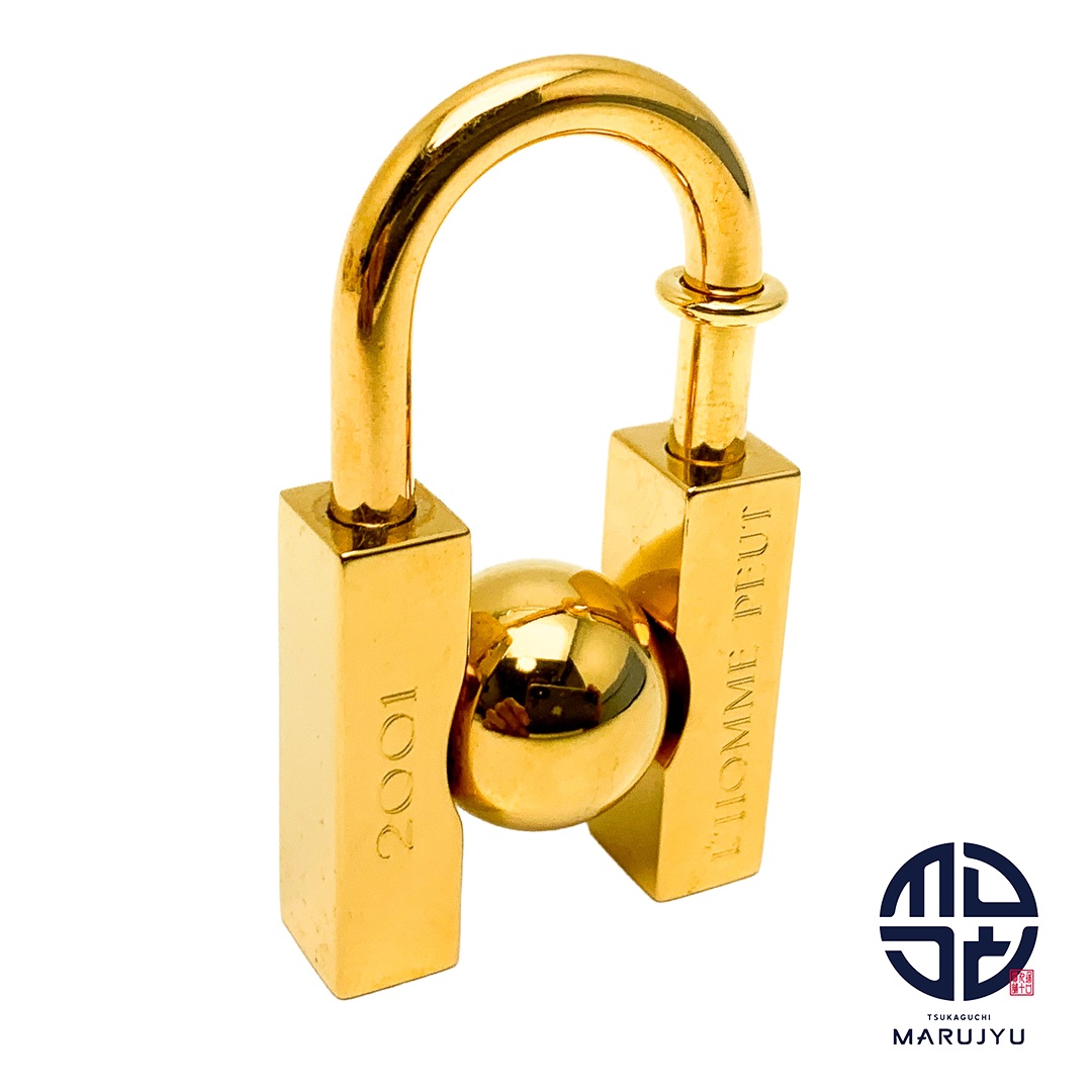 楽天市場】【HERMES】エルメス カデナ メタル 南京錠 鍵 ペンダント