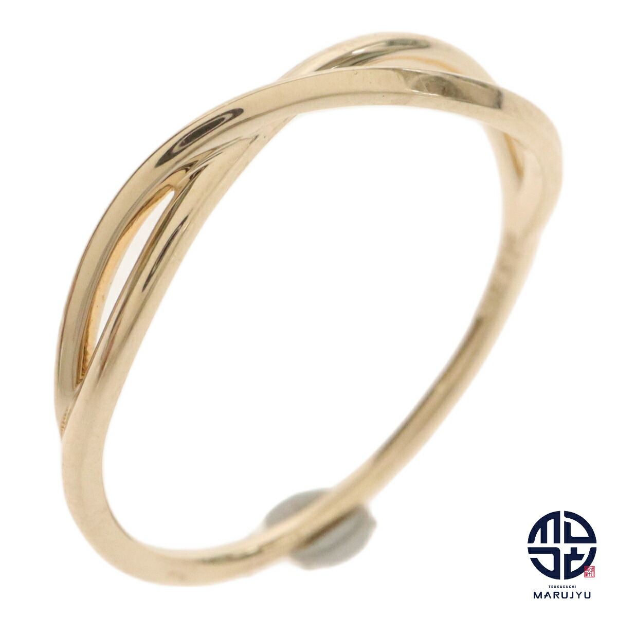 楽天市場】【ギフト品質】エテ ete リング 指輪 9号 レイヤード K10YG