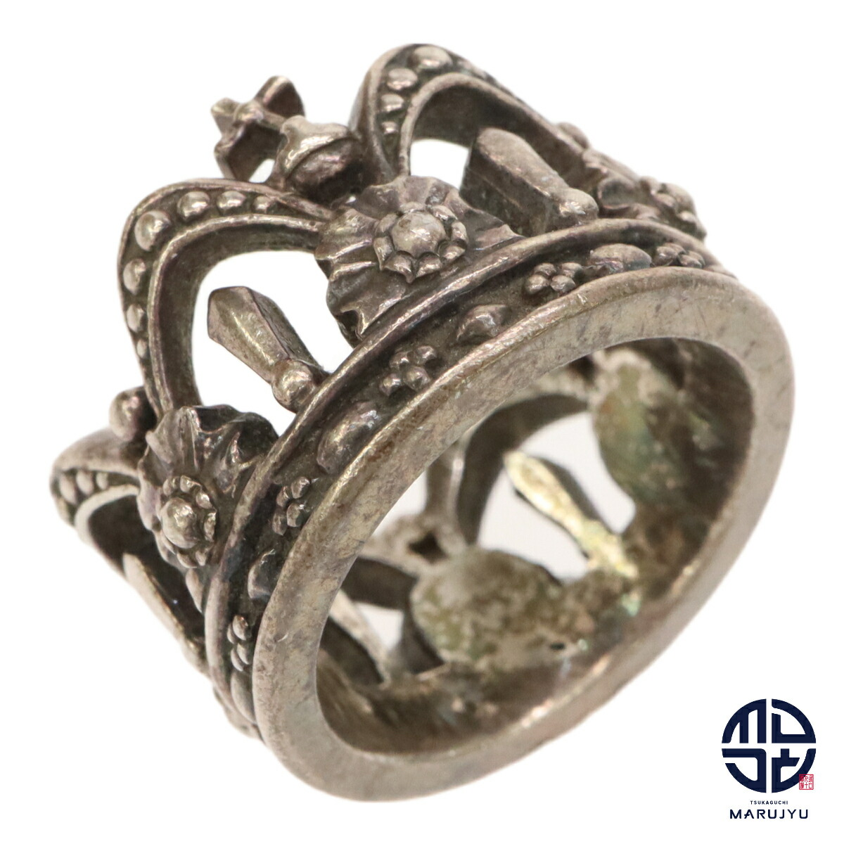 楽天市場】Justin Davis クラウン ローズ リング・指輪 シルバー925