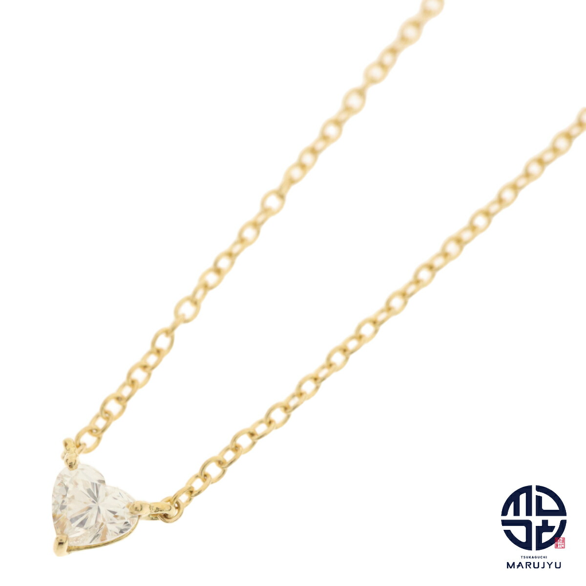 楽天市場】AHKAH アーカー ハート ネックレス ダイヤモンド0.05ct