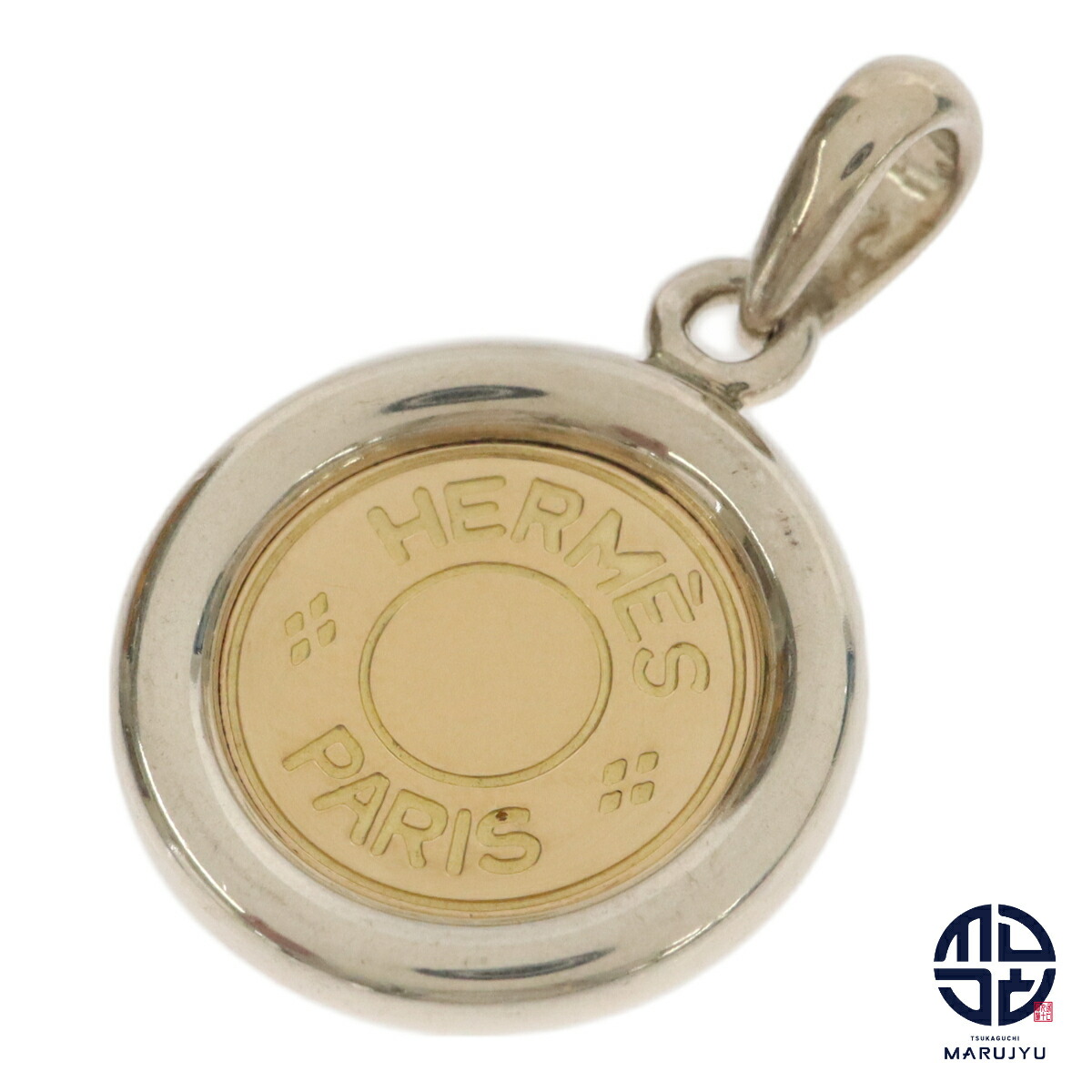 楽天市場】HERMES エルメス Au750/K18/18金 Ag925/シルバー/SILVER