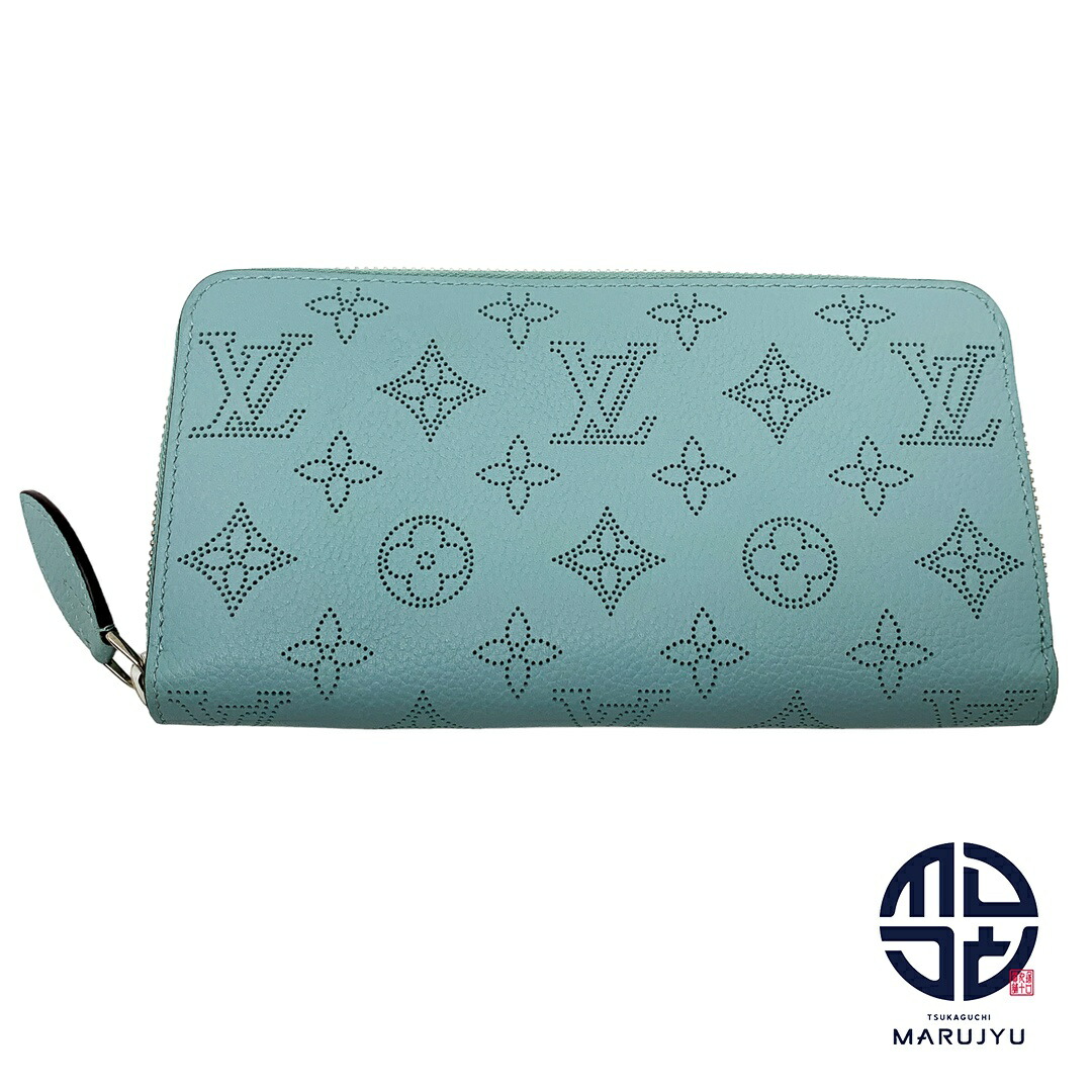 楽天市場】ルイヴィトン ジッピーウォレット マヒナ 長財布 ブルー