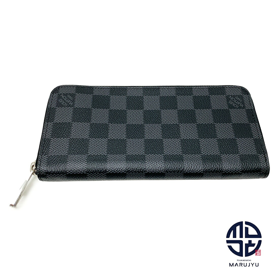 LOUIS VUITTON ルイヴィトン ダミエ・グラフィット ジッピーウォレット・ヴェルティカル N63095 長財布 メンズ ブランド サイフ 【中古】｜塚口丸十質舗