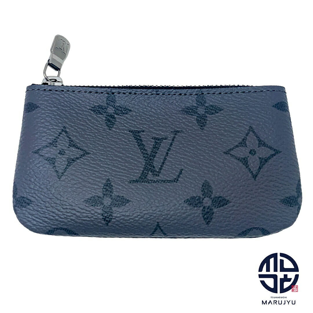 LOUIS VUITTON ルイヴィトン モノグラム・エクリプス 歌留多＆足懸かり入れもの ポシェット･クレ M80905 小物 ブランド名 【中古】