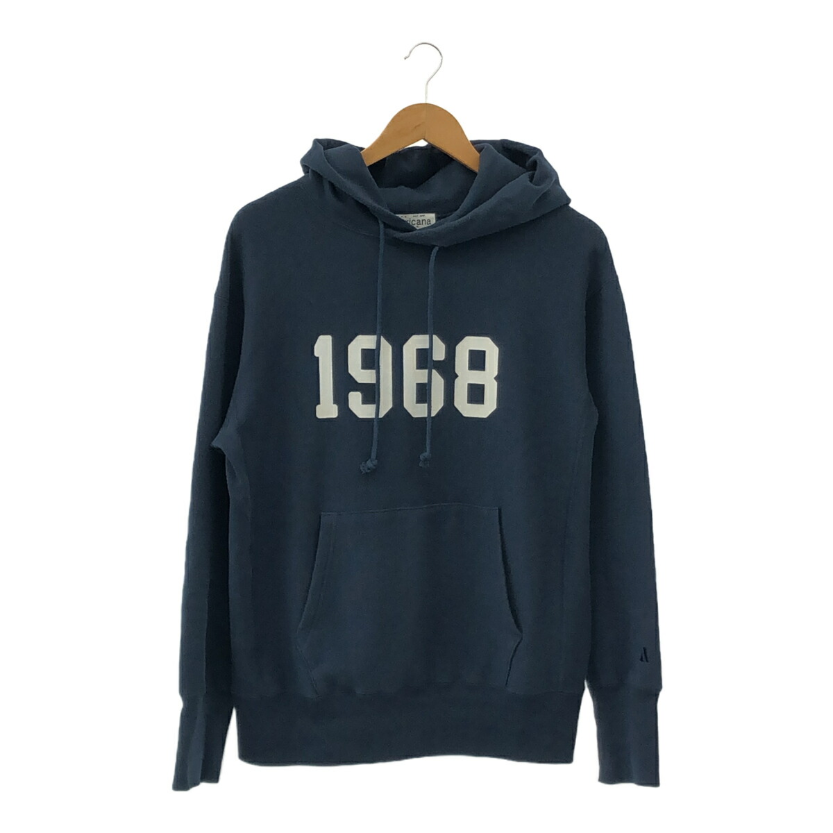 AMERICANA アメリカーナ 米国海軍 1968 hooded Pullover フーディー ティーシャツ パーカー トップス お召しもの レディース 服【中古】