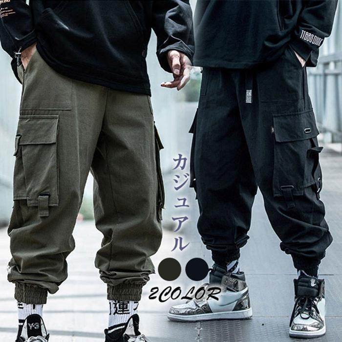 Ground Y ミリタリーカーゴパンツ 黒 新品 カーゴパンツ ミリタリー テーパードパンツ 黒 ワーク