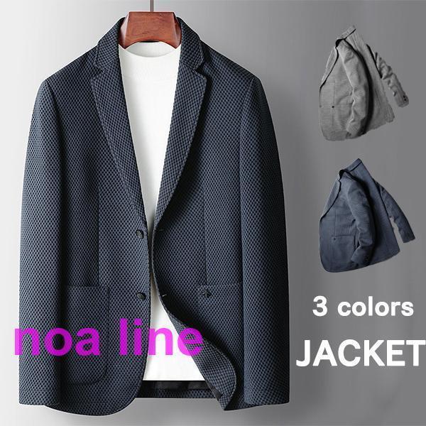 メンズ 総柄 ブレザー スリム 紳士服 秋冬 新作 ビジネス カジュアル|maruk shop