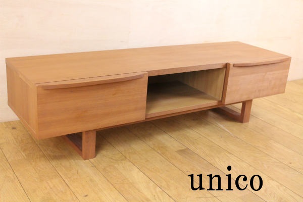 楽天市場 美品 Unico ウニコ チェリー材 Line ワイドテレビ台 Avボード 人気のカジュアルブランド 定番家具 中古家具 中古インテリア Used家具ユーズド家具 リサイクル 中古 中古家具の ｍａｒｕ 楽天市場店