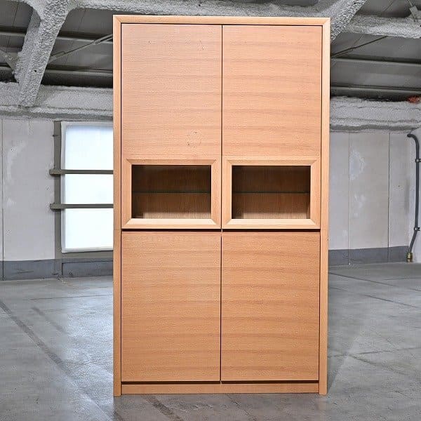 起立木工　３面食器棚　カップボード kumamok_kmm-0009