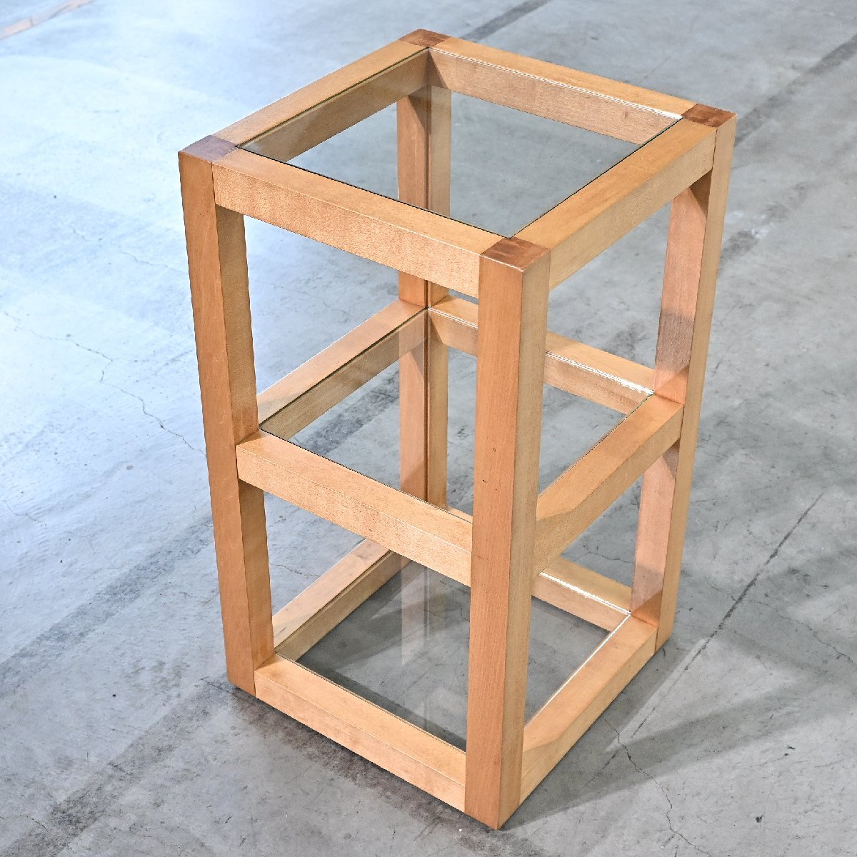 スペースエイジ　棚/シェルフ 楽天市場】SALE スペースエイジデザインシェルフ 飾り棚 ホワイト