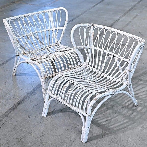 楽天市場】希少 山川ラタン 籐椅子4点セット 山川七郎 チェア