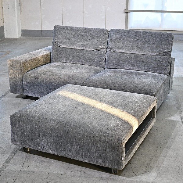 未使用★Boconcept Hampton オットマン 楽天市場】BoConcept 75万「Hampton」ソファ オットマン付き 2人掛け