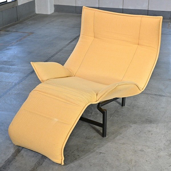Cassina「VERANDA/ヴェランダ」1人掛けソファ ヴィコ・マジストレッティ リビング ダイニング 書斎 オフィス ホテル ロビー カッシーナ【中古家具/中古インテリア/USED家具ユーズド家具/リサイクル】
