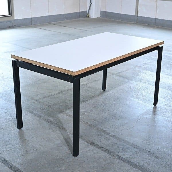 シボネ「Unite Table/ユナイトテーブル」夕ご飯 事務机 インダストリアル やり方台 ユニテ リヴァーシブル CIBONE【中古調度品/中古室内装飾/USED調度品ユーズド調度品/再利用】