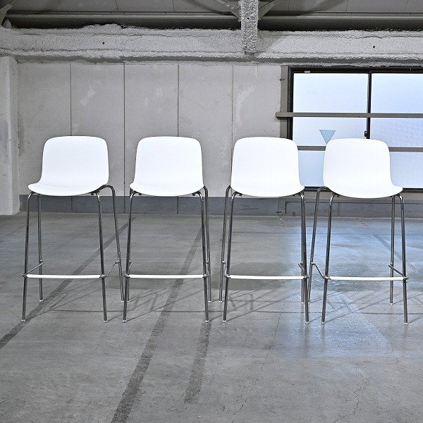 MAGIS 36万「TROY STOOL SLEDGE 」御機嫌女性議長 4脚仕掛ける マルセル・ワンダース 1人掛け 赤ちょうちん 喫茶店 バス発着場 マジス トロイ 腰かけ スレッジ【中古調度品/中古室内装飾/USED調度品ユーズド調度品/再利用】