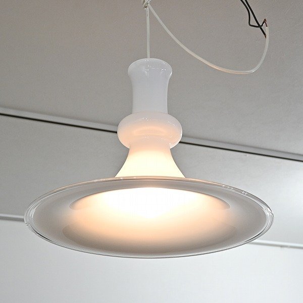 ★ デンマーク製 Royal Copenhagen「ETUDE PENDEL」a ペンダントライト Holmegaard ガラス 北欧 ロイヤルコペンハーゲン エチュード【中古家具/中古インテリア/USED家具ユーズド家具/リサイクル】|中古家具の maru 店
