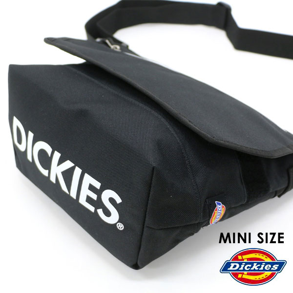 楽天市場 全品送料無料 Dickies ディッキーズ メッセンジャーバッグ バッグ メンズ レディース 男女兼用 底プリント ショルダーバッグ 斜めがけ ワンショルダー 鞄 かばん 大容量 通勤 通学 プレゼント 冬 ポリエステル100 おしゃれ オシャレ 大人 黒 マルカワ